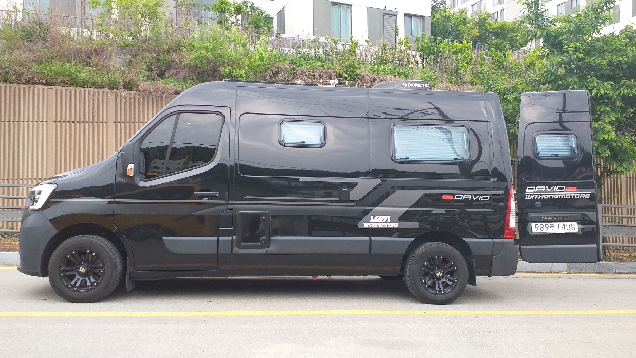 [용인시 포곡읍] 🐶애견동반 🚲자전거거치대 [수동] 르노마스터 다비드 패밀리